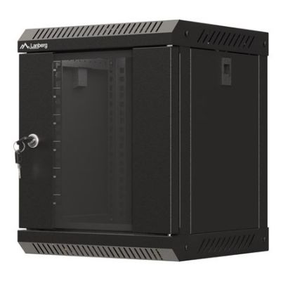2. Lanberg WF11-3306-10B 6U Rack Wall Mount Cabinet Black