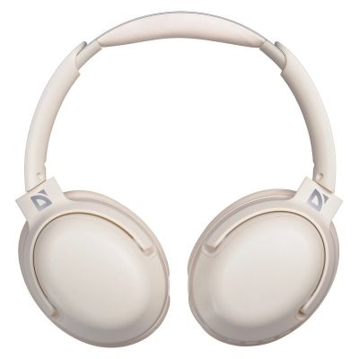 3. Defender Bluetooth Freemotion Over-Ear Headphones B475 ANC Beige 63475
