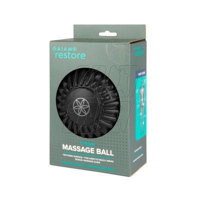 8. Gaiam massage ball with studs 63938