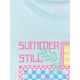 5. Girls' regular printed T-shirt 4F 4FJRSS26TTSHF4418-33S