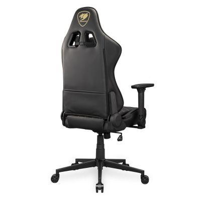 5. COUGAR CGR-AO2-GLB Universal Gaming Chair Upholstered Seat Black, Gold