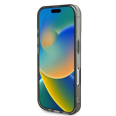 5. Guess IML Rhinestones MagSafe iPhone 16 Plus Case - Black