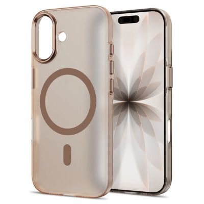 2. Tech-Protect MagZero MagSafe case for iPhone 17 - beige-brown matte