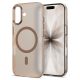2. Tech-Protect MagZero MagSafe case for iPhone 17 - beige-brown matte