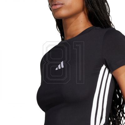 5. adidas Essentials 3-Stripes Slim Baby W T-shirt JC8325