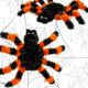 6. HALLOWEEN SPIDER DECORATIVE FIGURINE ORANGE