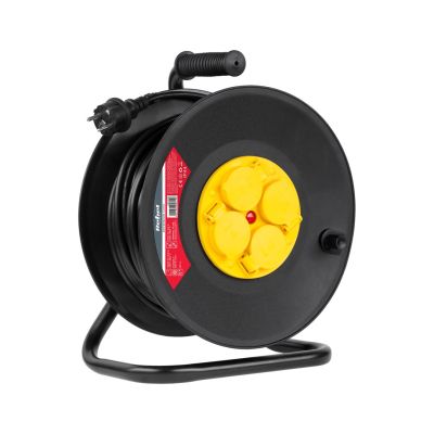 2. Rebel 4-socket power extension cord, 50m, IP44