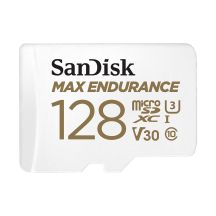 SANDISK MAX ENDURANCE microSDXC CARD 128GB with adapter
