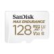 SANDISK MAX ENDURANCE microSDXC CARD 128GB with adapter