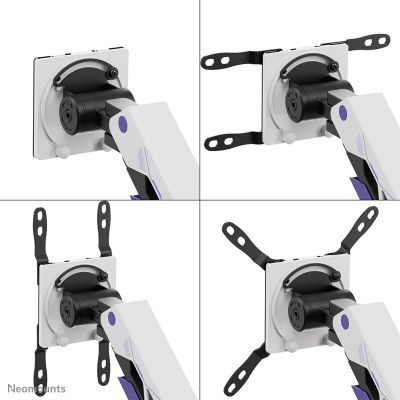 17. Neomounts DS70-256BL1 Monitor Holder/Stand 144.8 cm (57") Desk Black