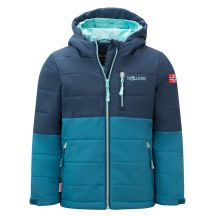 Trollkids Kids Hemsedal Snow Jacket XT insulated blue winter jacket for girls/boys (513-104)