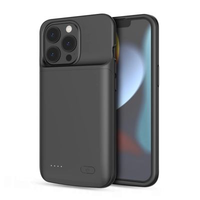 8. Tech-Protect PowerCase for iPhone 13 / 13 Pro with 4800mAh Powerbank - Black