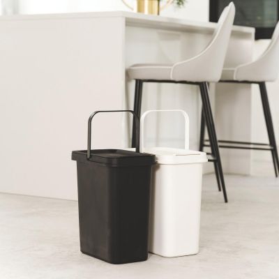 5. WASTE BIN 12 L SYSTEMA SORTIBOX BLACK RECYCLING