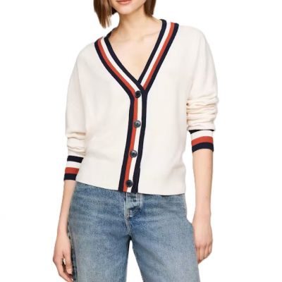 2. TOMMY HILFIGER WOMEN'S WOOL CARDIGAN