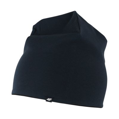 Children's hat 4F U0740 navy blue / black 4FJWSS26ACAPU0740 31S