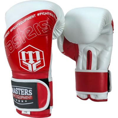 11. RPU-FOLK Boxing Gloves 12 oz White-Red