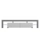 5. TORO 200 TV cabinet, gray/white gloss