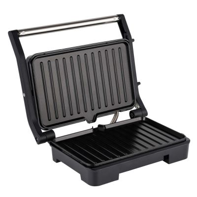 2. ELDOM CONTACT GRILL GK110 800W BLACK AND SILVER