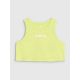 6. Girls' oversize printed crop top 4F 4FJWSS25TSLEF112-45S