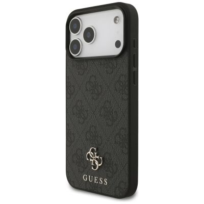 2. Guess 4G Small Classic Logo MagSafe case for iPhone 17 Pro Max - black