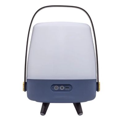 5. Kooduu Lite-up PLAY Mini Portable Mono Speaker Blue, White, Wood 8W