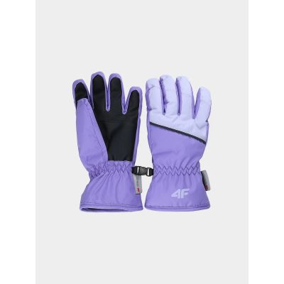 Children's ski gloves 4F Junior 4FJWAW24AFGLU154-51S