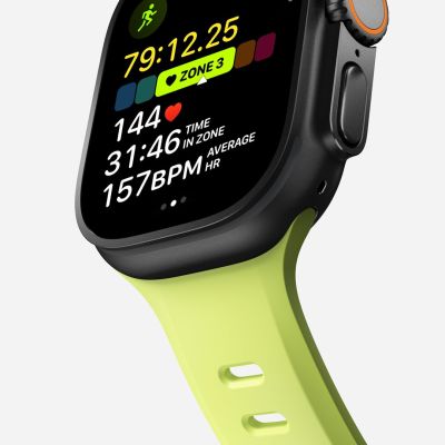 3. Nomad Tempo Band Light Green Rubber