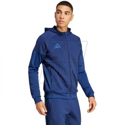 2. Adidas Tiro 25 Full-Zip Hoodie M JC5131