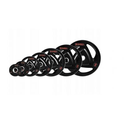 3. Rubber-coated Olympic plate 25 kg HMS TOX25