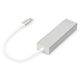2. Digitus Hub USB 3.0 Type-C™ with Gigabit Ethernet