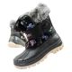 Lee Cooper winter boots children's insulated snow boots for girls black