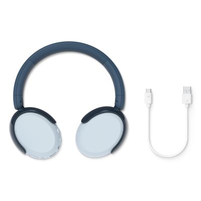 8. PHILIPS TAK5500RT BT On-Ear Headphones for Kids Blue