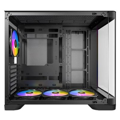 6. Midi/Minitower case Antec Geh Mid C5 CURVE ARGB ATX/M-ATX/M-ITX oN BK retail
