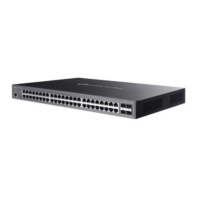 3. TP-Link Omada SG3452XMPP Network Link Managed L2+ Gigabit Ethernet (10/100/1000) PoE Support 1U Black