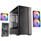 15. Antec FLUX REAR Midi Tower, Black