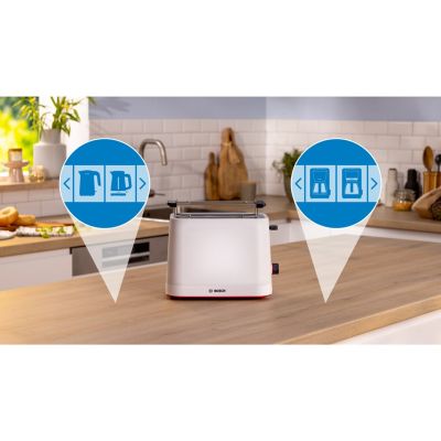 10. My Moment Toaster BOSCH TAT3M121 (white)
