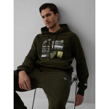 Men's regular hooded sweatshirt 4F 4FRAW26TSWSM3162-43S