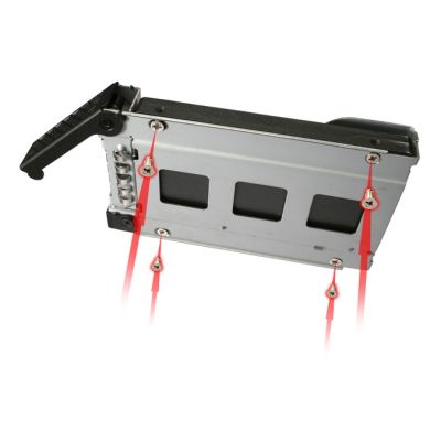 5. Icy Dock MB991TRAY-B drive bay panel Black, Silver