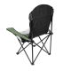4. LUX FOLDING CAMPING CHAIR 60X60X105CM GREEN-BLACK