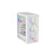 7. GENESIS DIAXID 605 ARGB MIDI TOWER CASE WITH WINDOW, USB-C, WHITE