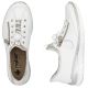 3. Women's white sports shoes Rieker L32F1-80