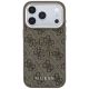 3. Guess 4G & Big Resin Logo Case for iPhone 17 Pro / 18 Pro - Brown