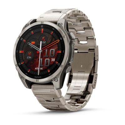 Garmin Fenix 8 Amoled 47mm Sapphire Stainless Steel Bracelet Sports Watch