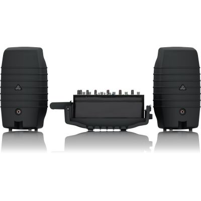9. Behringer PPA200 PA system 200 W floor standing PA system Black