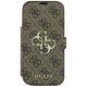 3. Guess Book 4G Metal Logo Case for iPhone 18 Pro / 17 Pro - Brown