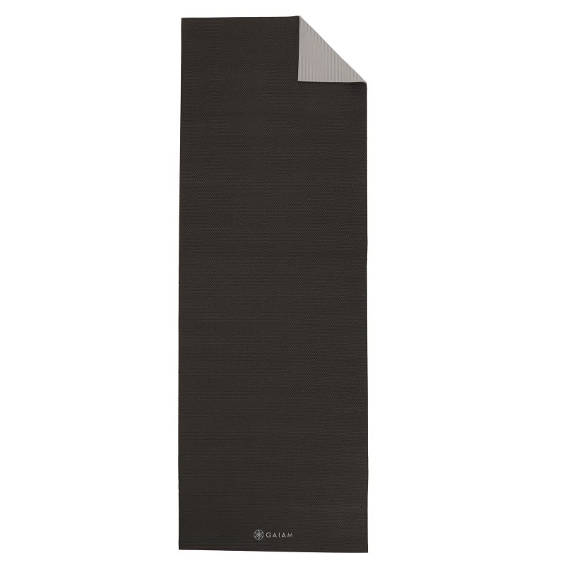 5. GAIAM Granite Storm Double-Sided Yoga Mat 6 MM 61329