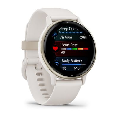 3. Garmin Vivoactive 5 42mm Cream Gold Watch