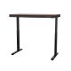 6. Activejet ET119W-C Electric Height Adjustable Desk, Black/Walnut. Tabletop dimensions: 140 x 70 cm.