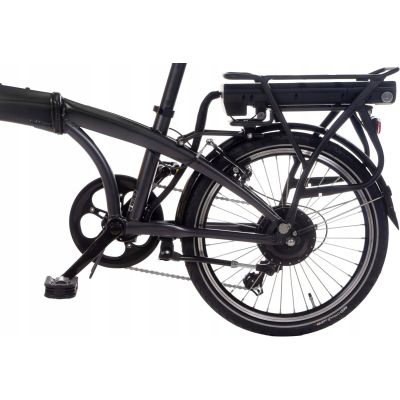 10. Snapp City-E Graphite Folding Electric Bike