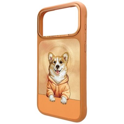 2. Nimmy Gentle Pets Series Dog MagSafe case for iPhone 17 Pro Max - orange